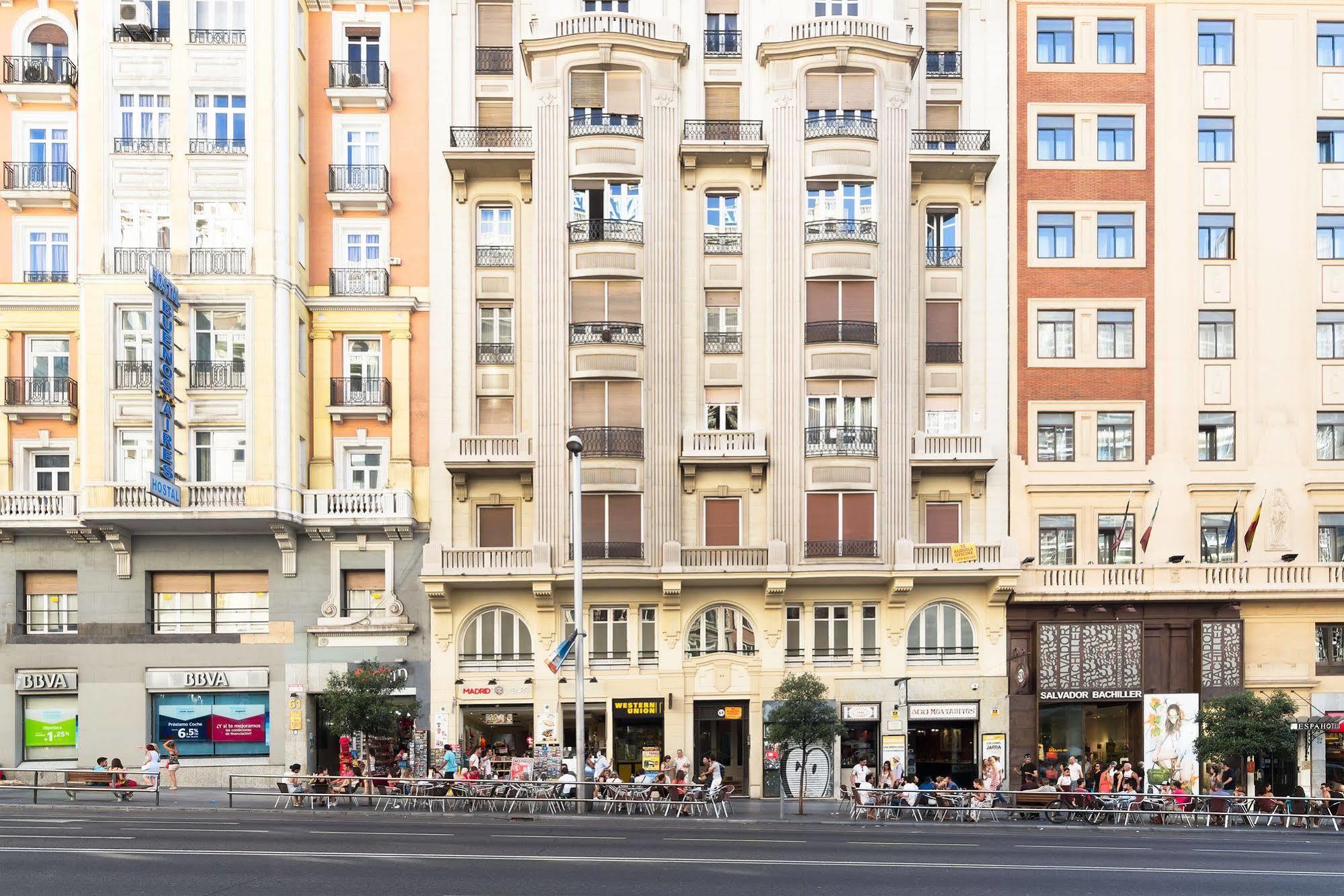 Gran Via 63 Rooms Madrid Exterior photo